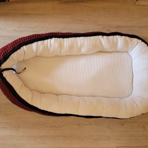 Babynestje Rood/Wit