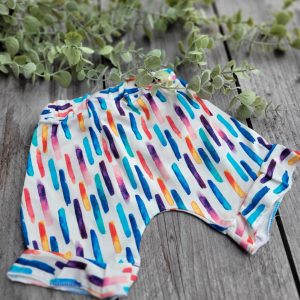 Short gekleurde streepjes