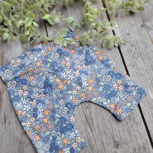 Short Bloem Blauw