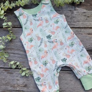 Tuinbroekje Flamingo