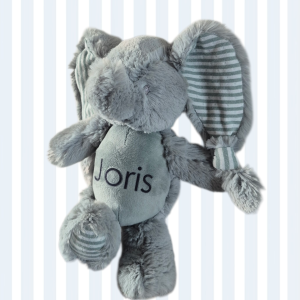 Knuffel Olifant Light Blue 24 cm